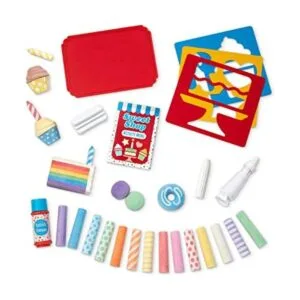 Melissa Doug Sweet Shop Juego de tiza y soportes_1
