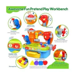 ORWINE Banco de trabajo de aprendizaje musical para niños