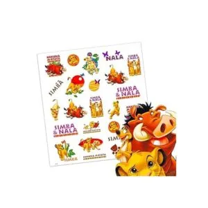 Surtido de tatuajes temporales para niños El paquete_4