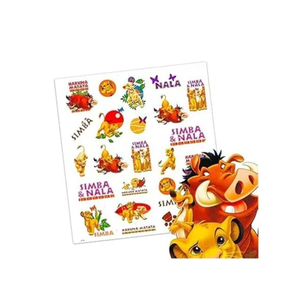 Surtido de tatuajes temporales para niños El paquete_4