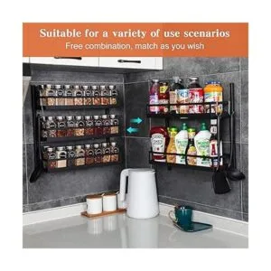 Organizador de especias Xcosrack para colocar en la pared