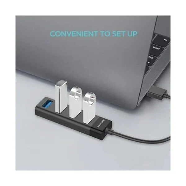 KEYMOX Hub USB 3.0 de 4 puertos concentrador USB de_6
