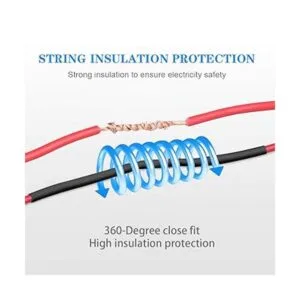 20 pies 38 pulgadas diámetro Tubo termorretráctil negro_4
