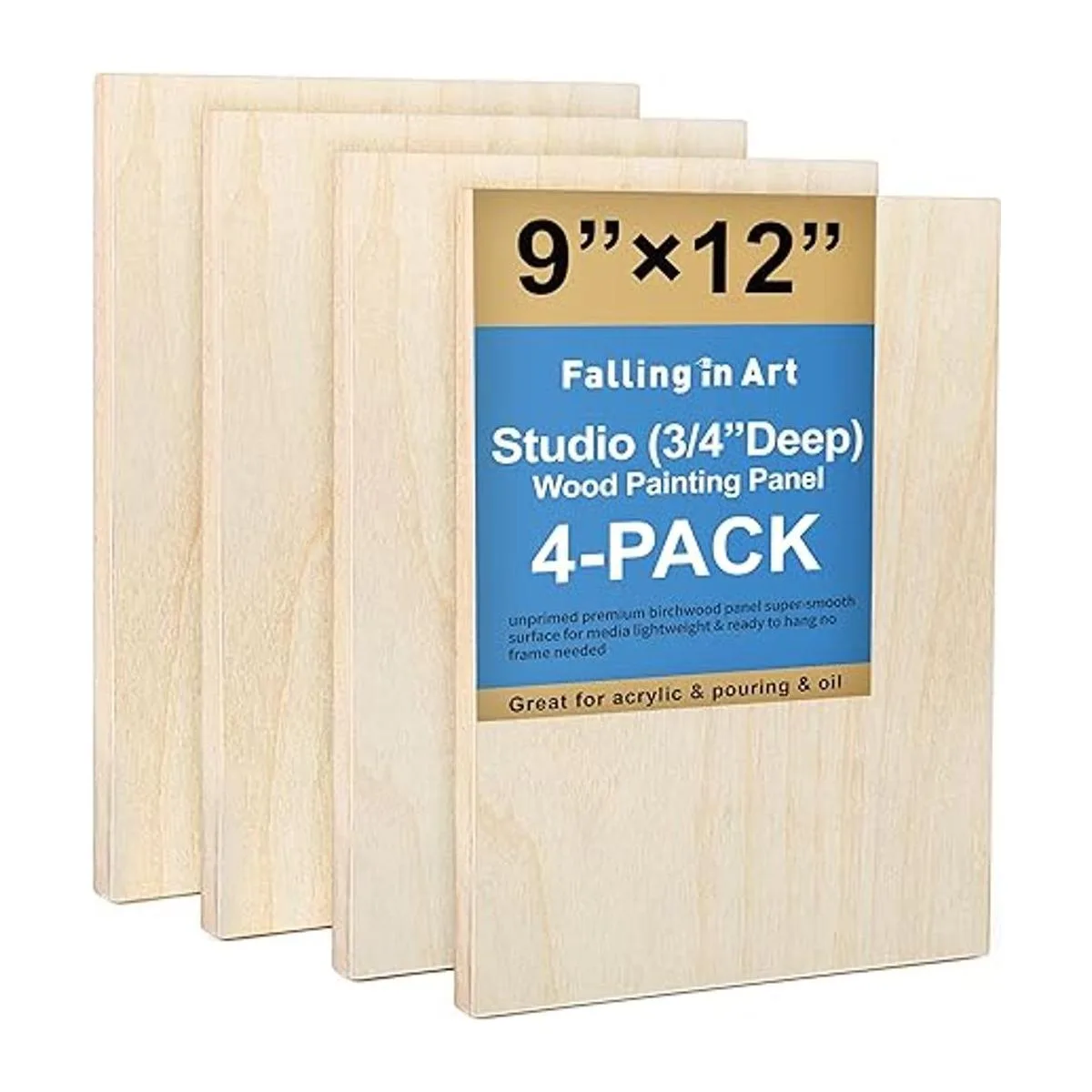 Kit de paneles de lona de madera de abedul sin acabar_1