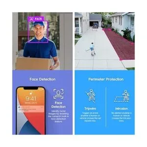 Amcrest Cámara IP 4K PoE AI UltraHD 8MP de seguridad para_4