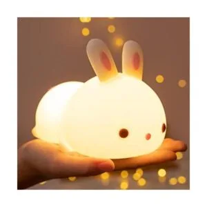 Luz de noche LED para niños portátil de conejito de_1