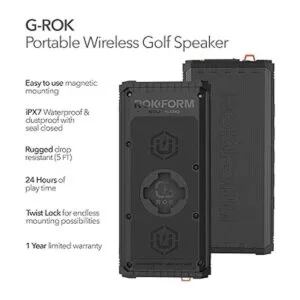 ROKFORM GROK Altavoz portátil de golf altavoz_2