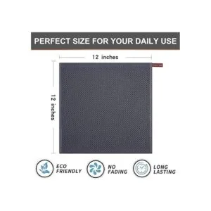 Kitinjoy Paños de cocina de 100 algodón tela de tejido_5