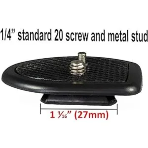 Placa de liberación de trípode de DaVoice para uso con_2