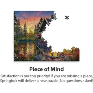 Springbok Rompecabezas de 500 piezas con cabina besada por_6