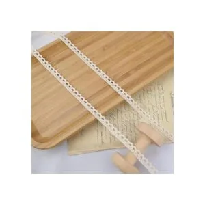 IDONGCAI Ribete de encaje estrecho vintage de 30 yardas_4