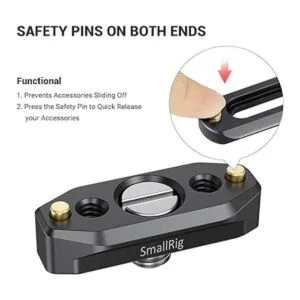 SmallRig Riel OTAN con tornillo de localización para ARRI_4