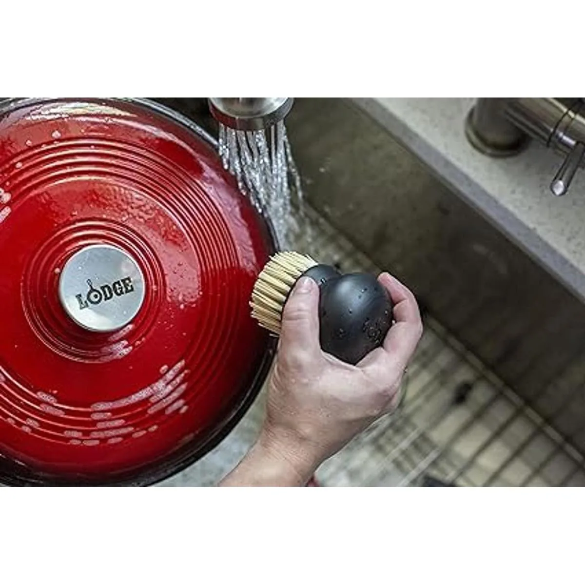 Lodge Kit de cuidado de hierro fundido esmaltado y gres_5