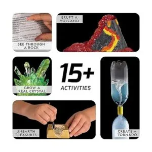 NATIONAL GEOGRAPHIC Kit de ciencia de la tierra más de 15_2