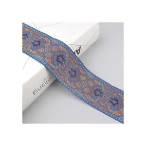 IDONGCAI Cinta jacquard retro bordada cinta geométrica de_2