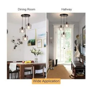 DLLT Lámpara colgante vintage mini lámpara colgante_2