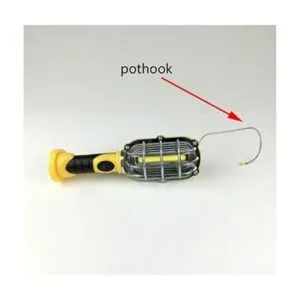 2 luces de trabajo LED inalámbricas con base magnética