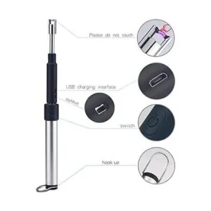 Navpeak Encendedor eléctrico telescópico para velas 27.6