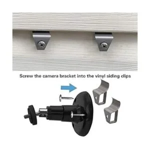 Paquete de 15 ganchos de vinilo para revestimiento sin_5