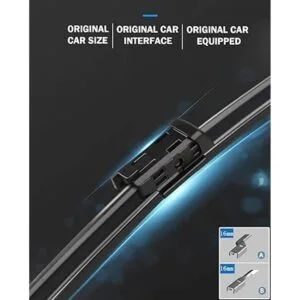 Juego de 2 limpiaparabrisas de repuesto para Silverado_3