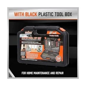 SEDY Juego de brocas de 246 piezas para perforación de