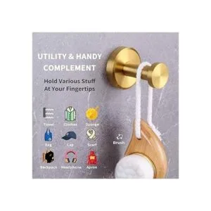 Gancho para bata y toalla gancho para bata de baño de