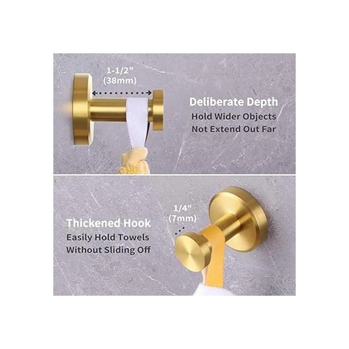 Gancho para bata y toalla gancho para bata de baño de