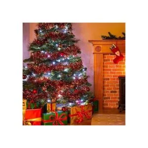 Beewin Guirnalda de luces solares para exteriores paquete