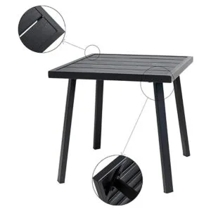 CHopetree Mesa auxiliar pequeña de metal para exteriores_2