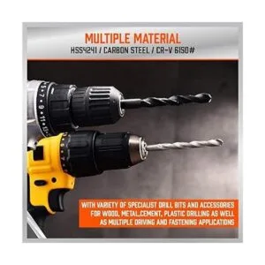 SEDY Juego de brocas de 246 piezas para perforación de