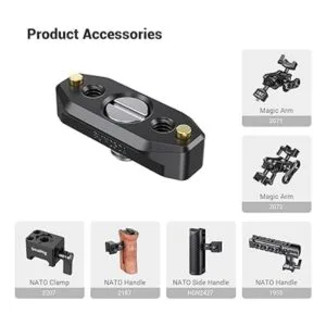 SmallRig Riel OTAN con tornillo de localización para ARRI_6