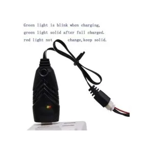 Blomiky Paquete de 2 cables de carga USB de 11.1 V para RC_2