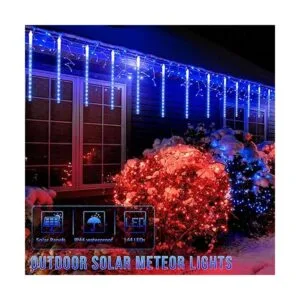 JMEXSUSS Meteor Luces de lluvia para regadera con energía_2