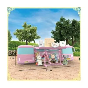 Mitcien Juego de casa de muñecas kit de juguete portátil