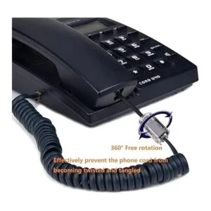 Desenredador de cables de teléfono 2 unidades de cable_5