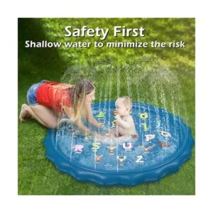 Jasonwell Alfombrilla rociadora para niños y niñas de 60_4