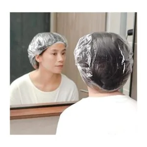 MrSunix Juego de 100 gorras de ducha desechables de_5