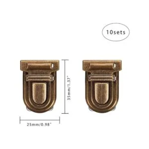 PandaHall Elite Cerradura de hierro con cierre para el