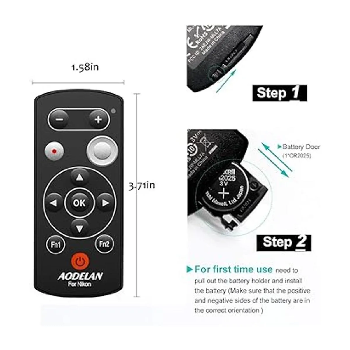 Liberación de obturador inalámbrico remoto de cámara para_2