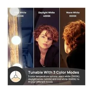 Consciot Luces LED de tocador para espejo luz de
