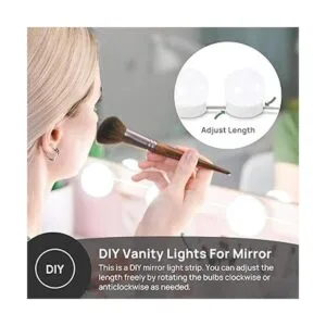 Consciot Luces LED de tocador para espejo luz de