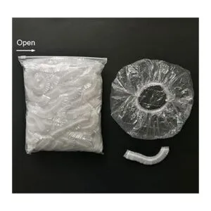 MrSunix Juego de 100 gorras de ducha desechables de_4