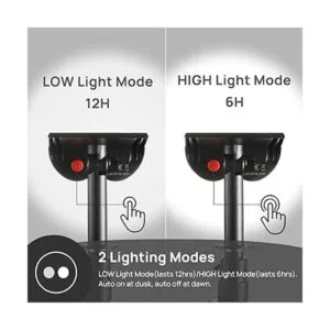 Consciot Luces solares para exteriores 16 LED IP67_6