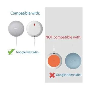 Caremoo Google Nest Mini soporte de pared diseño que_4