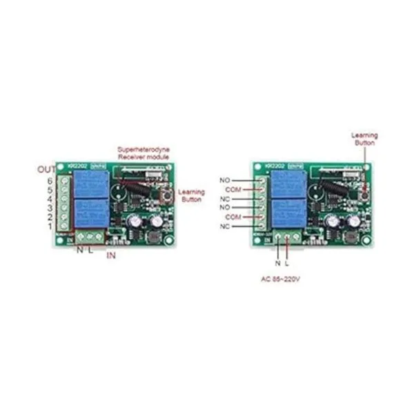QIACHIP 220V Secure Wireless RF Control Remoto Interruptor_4