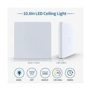 Airand Lámpara de techo LED de 5000 K lámpara de techo_5