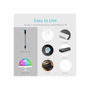 Luces románticas de estrella USB con mini luz de