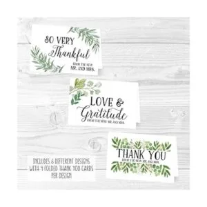 24 tarjetas de agradecimiento para boda con sobres_6