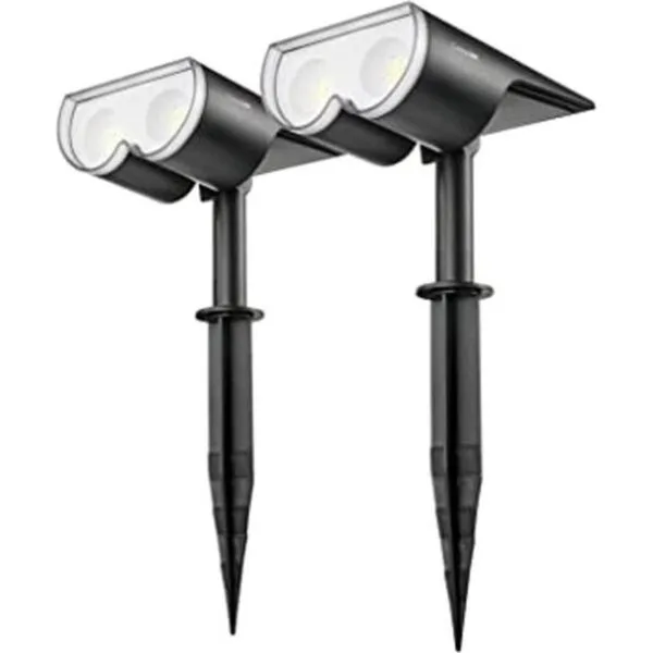 Consciot Luces solares para exteriores 16 LED IP67_1