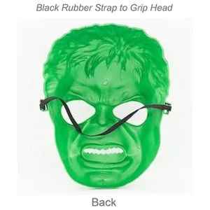 Hulk Máscara para niños disfraz de superhéroe de_3